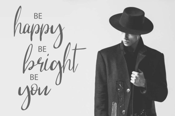 Because of You Font - Preview 6