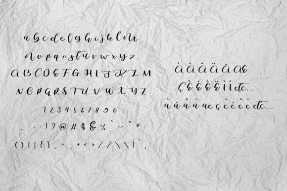 Camelia Glow Font - Preview 1