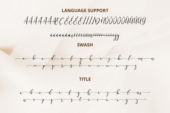 Fredella Font PNG with transparent background - Preview 3