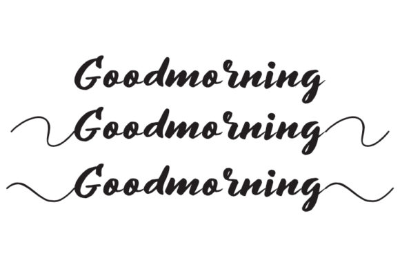 Greeting Font - Preview 1