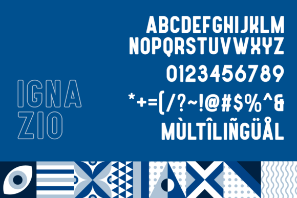 Ignazio Font PNG with transparent background - Preview 3