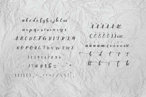 Kannabelle Font PNG with transparent background - Preview 3