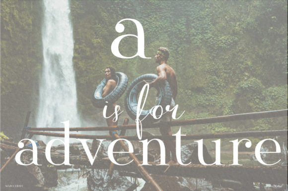 Marguerite Duo Font PNG with transparent background - Preview 3
