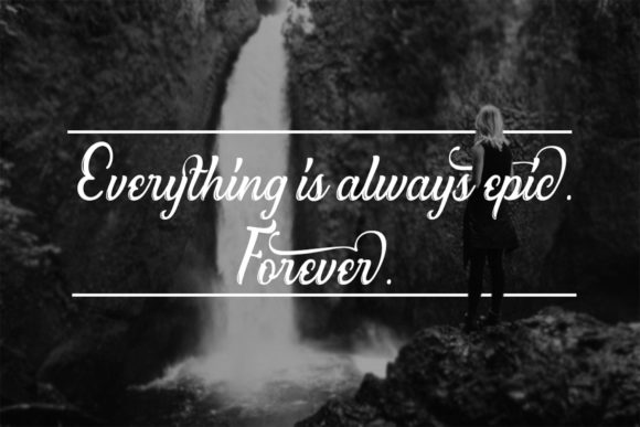 Olivias Font PNG with transparent background - Preview 3
