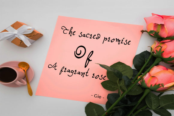 Quallien Cansta Font PNG with transparent background - Preview 4