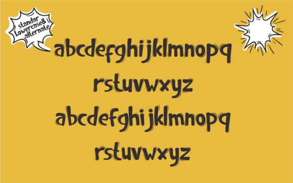 Best in Class Font - Preview 1
