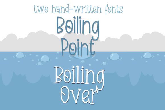 Boiling Duo Font - Preview 1