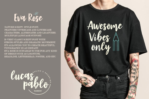 Eva Rose Font - Preview 3