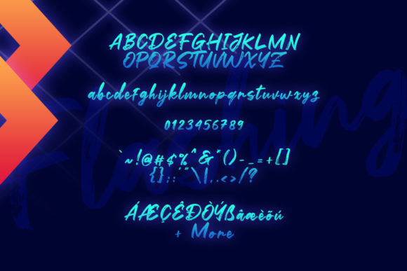 Flashing Font - Preview 5