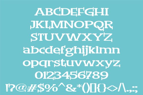 Frescade Font PNG with transparent background - Preview 1