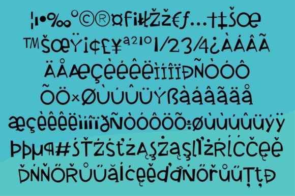 Milkypants Font PNG with transparent background - Preview 2