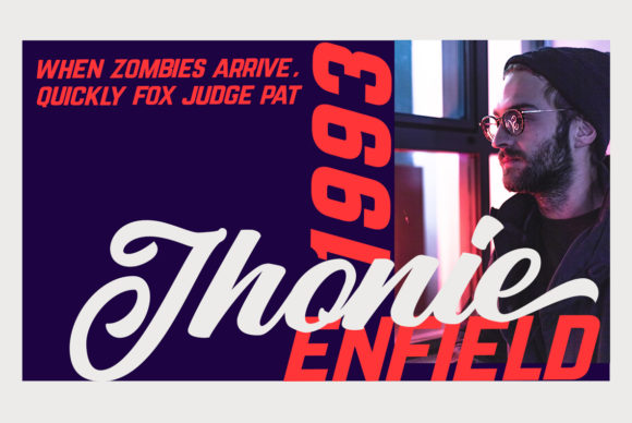 Punch Limit Duo Font PNG with transparent background - Preview 4
