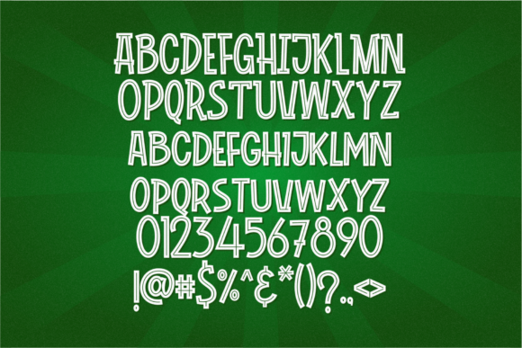 Roadkey Font font preview - 5