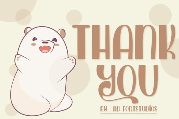 Bear Loved Font - Preview 1