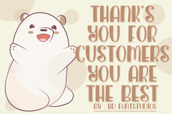 Bear Loved Font - Preview 5