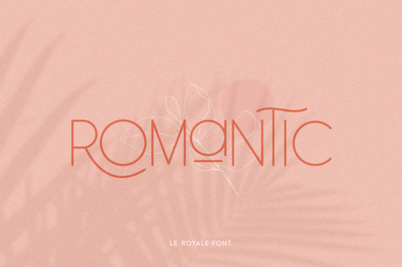 Le Royale Font PNG with transparent background - Preview 2
