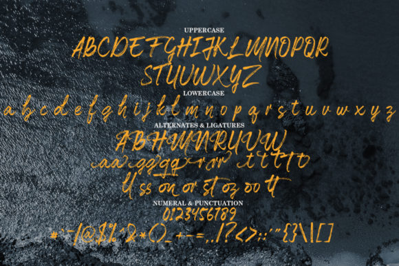 Matteona Font PNG with transparent background - Preview 5
