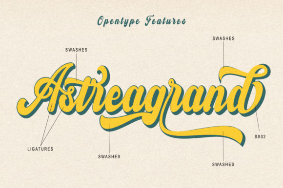 Ballingtone Font - Preview 3
