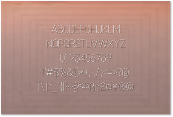Clarsly Thin Font - Preview 1