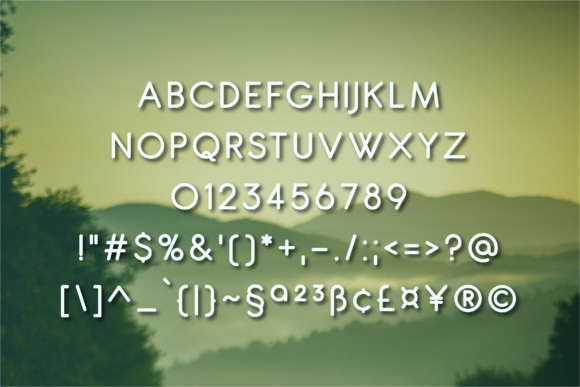 Lauma Bold Font PNG with transparent background - Preview 1