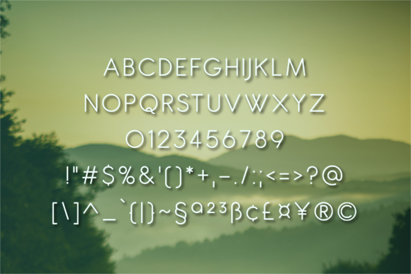 Lauma Font PNG with transparent background - Preview 1