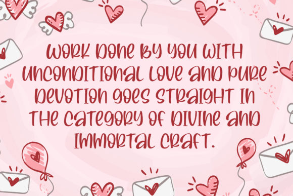 Pinky Cream Font PNG with transparent background - Preview 2