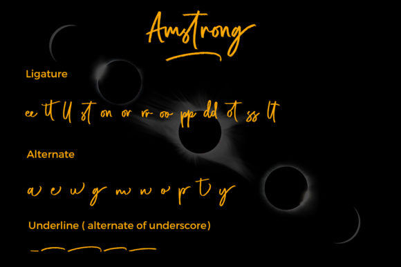 Amstrong Font - Preview 5