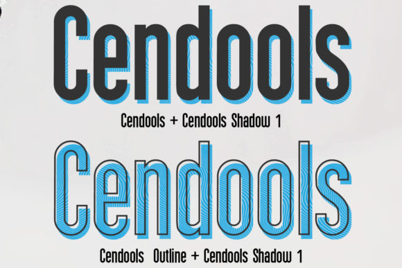Cendools Font - Preview 2