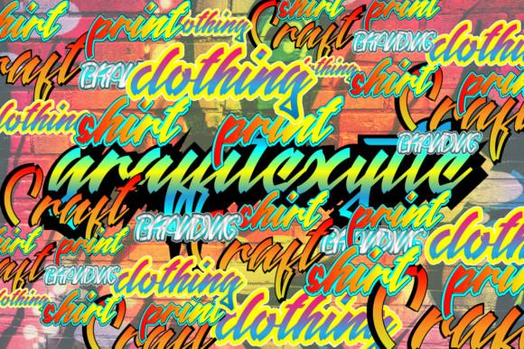 Graffitexytte Font - Preview 2