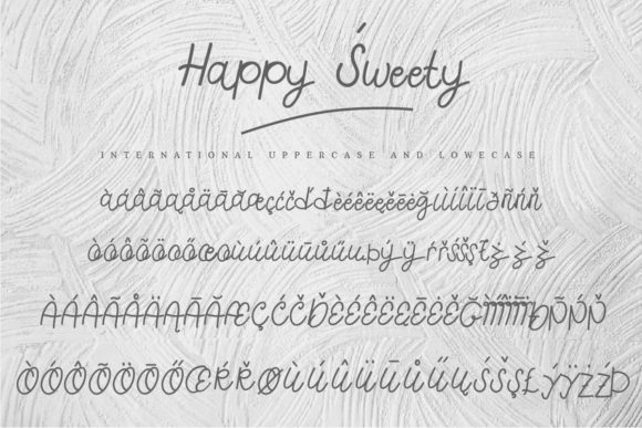 Happy Sweety Font - Preview 6