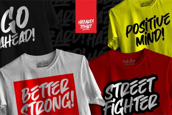 Hazard Font - Preview 3