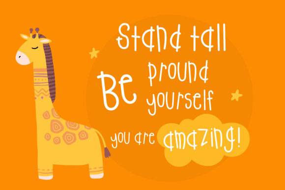 Hello Zoo Font PNG with transparent background - Preview 2