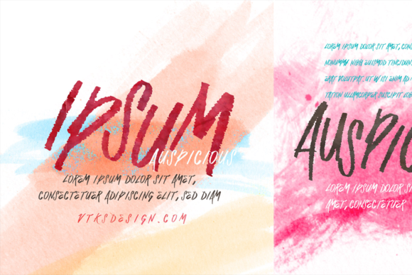 Auspicious Font - Preview 1
