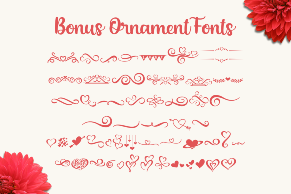 Austin Hearts Font - Preview 3