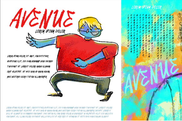 Avenue Font - Preview 1