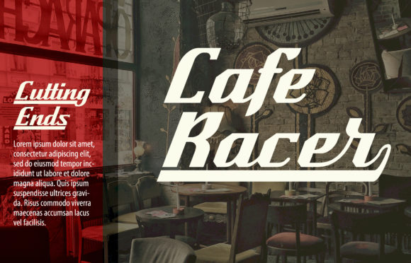 Cutting-Ends Font PNG with transparent background - Preview 3