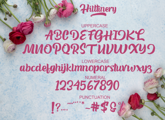 Hilttinery Font - Preview 6