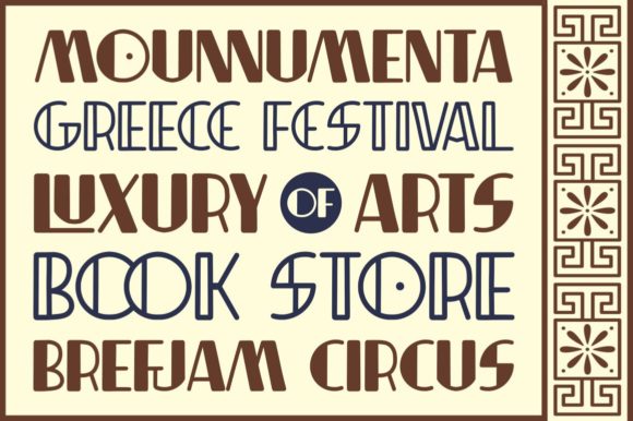 Indentia Font - Preview 1
