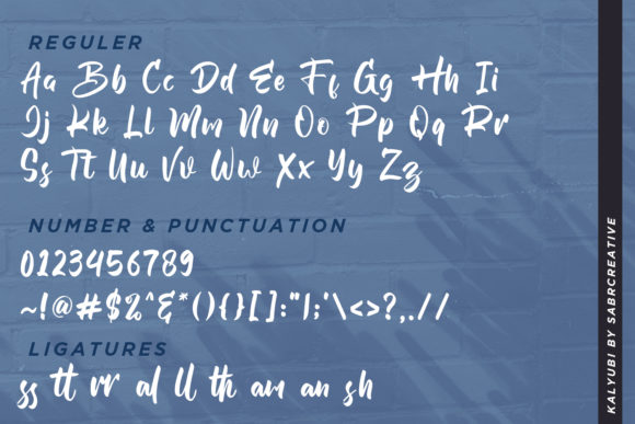 Kalyubi Font - Preview 6