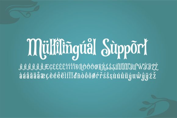 Leonardo Da Vincen Font PNG with transparent background - Preview 5