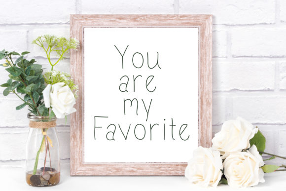 Pixie Sticks Font PNG with transparent background - Preview 2