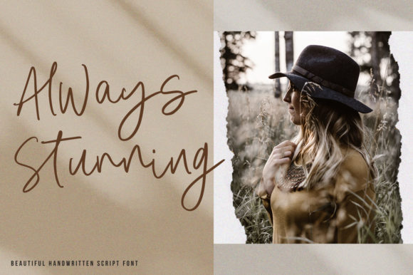 Amirah Brillone Font - Preview 1