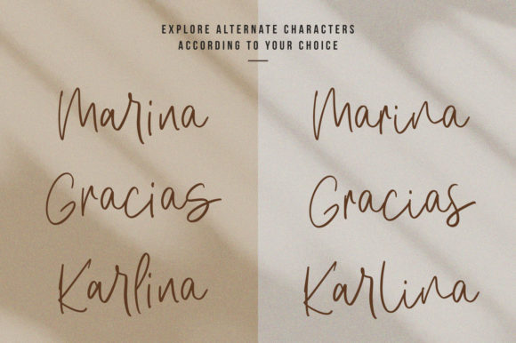 Amirah Brillone Font - Preview 6