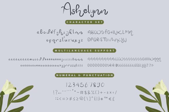 Ashelynn Duo Font - Preview 4