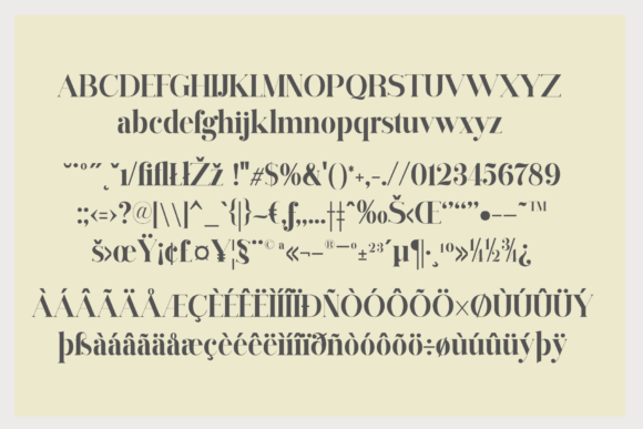 Bunta Font - Preview 3