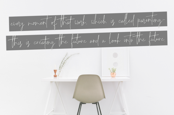 Child and Family Font font preview - 6