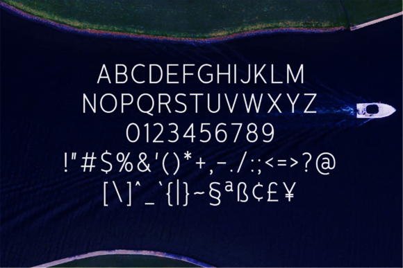 Mensionery Medium Font PNG with transparent background - Preview 1