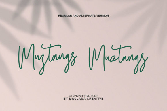 Orchids Font PNG with transparent background - Preview 1