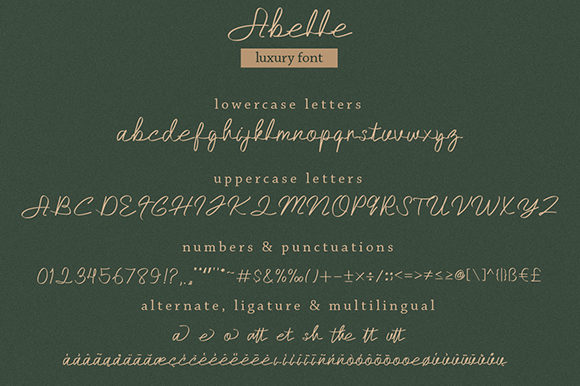 Abelle Font - Preview 2