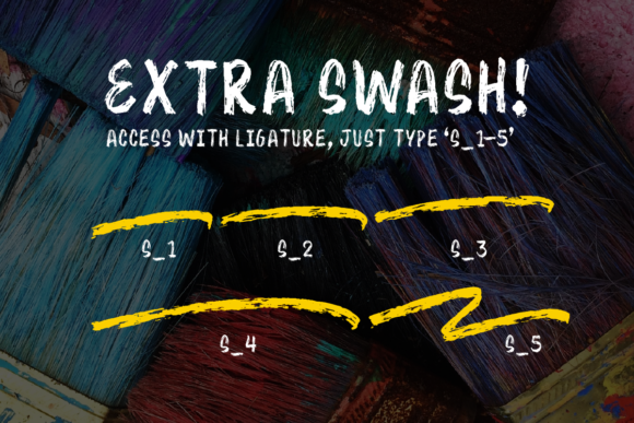 Badowen Brush Font - Preview 4